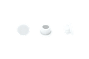 Immagine di Copriforo Clamex, Bianco puro, 100 pezzi
